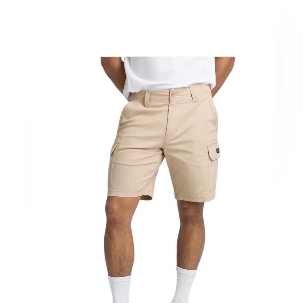 NEW! U.S. Polo Association 36X9.5 Men's Khaki Cargo Shorts